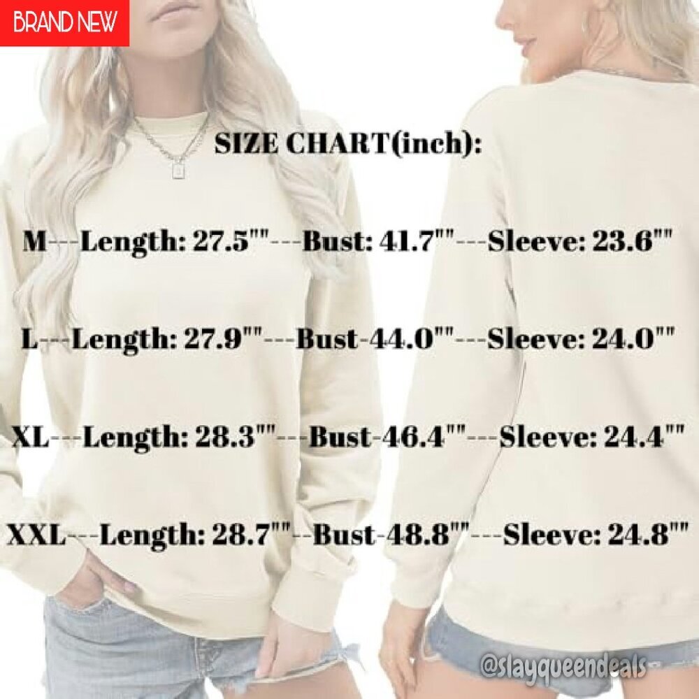 Women's Inspirational Sweatshirt, Crewneck Pullover, Soft Cotton Blend - Picture 7 of 7